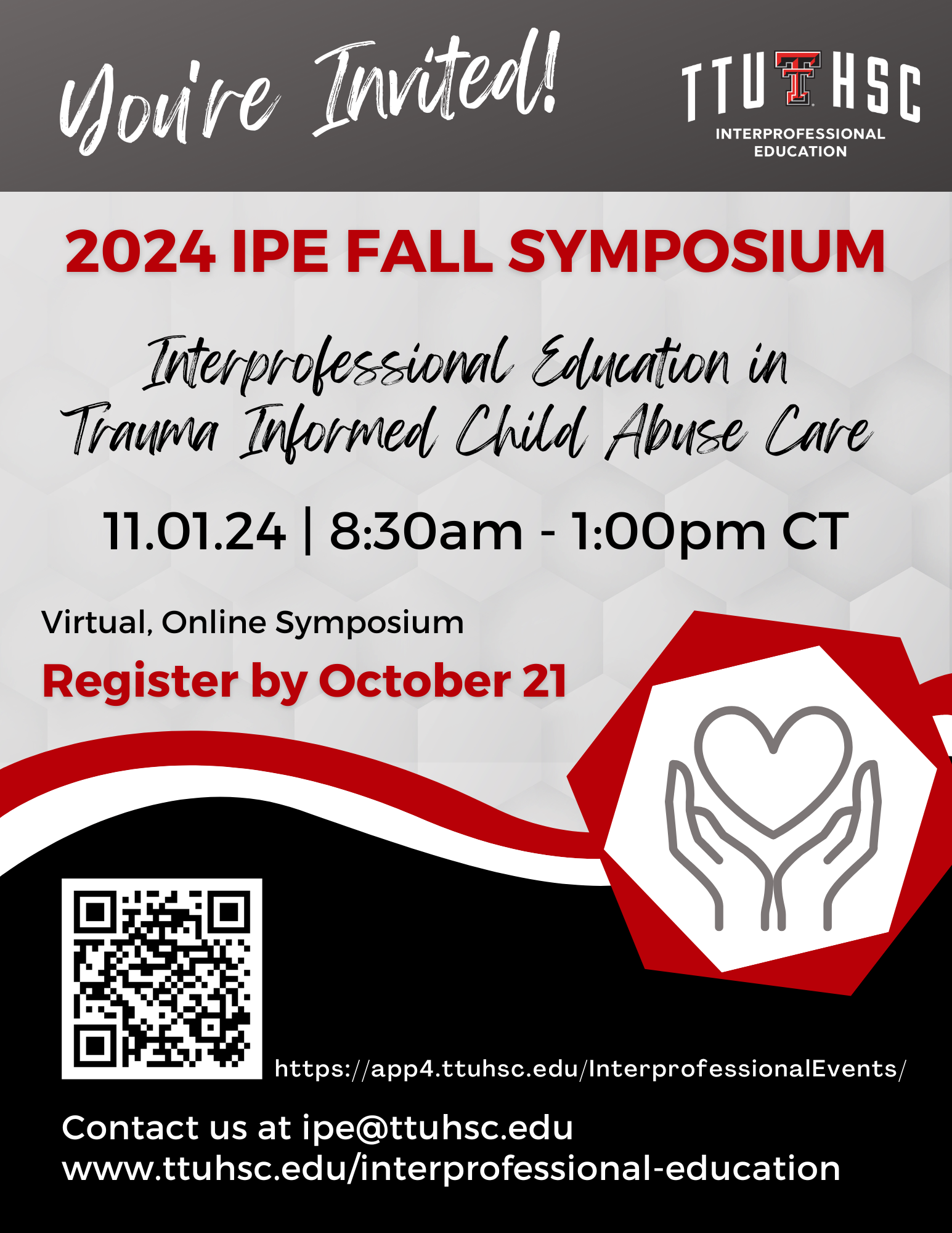 Fall Symposium flyer